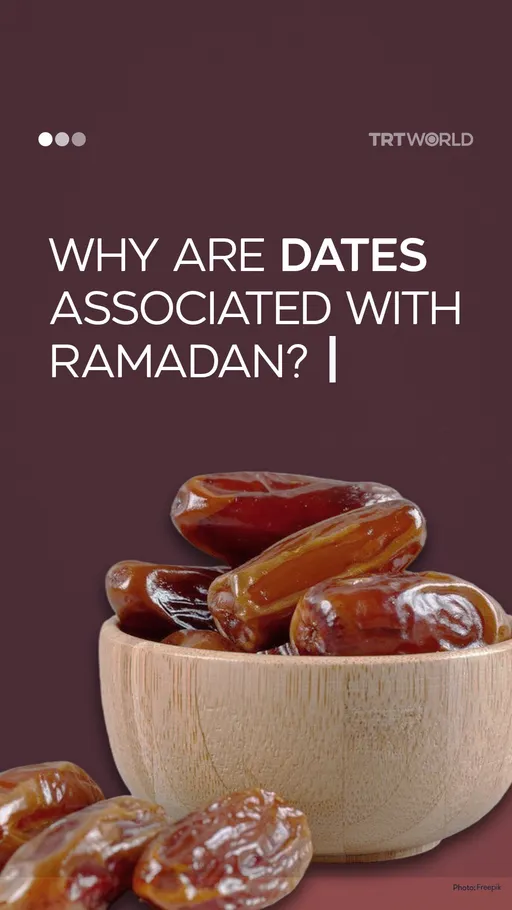 Why are dates associated with Ramadan?